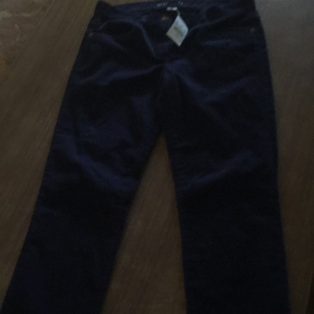 Crew cut girls navy corduroys size 14